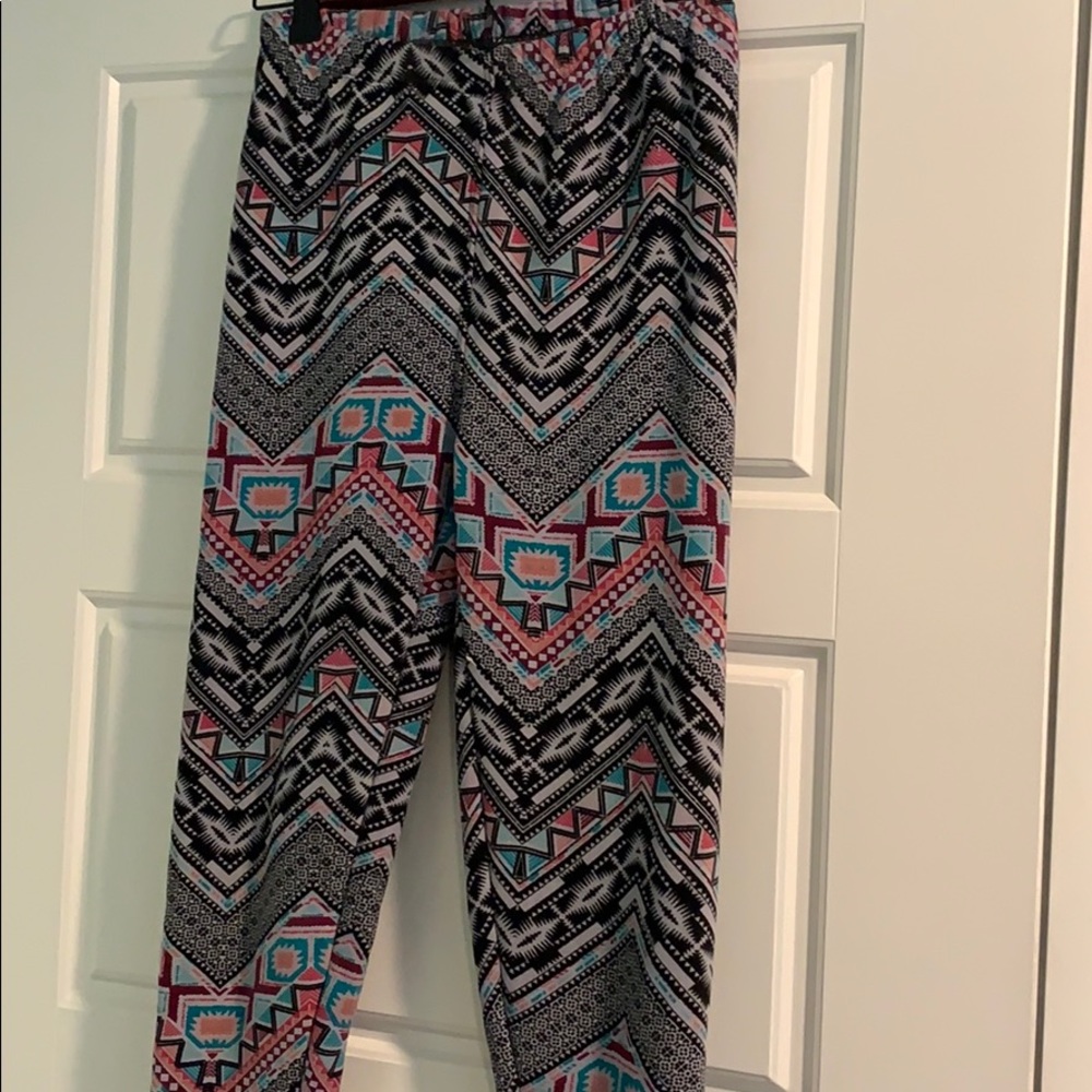 xj.boost printed leggings with warm lining